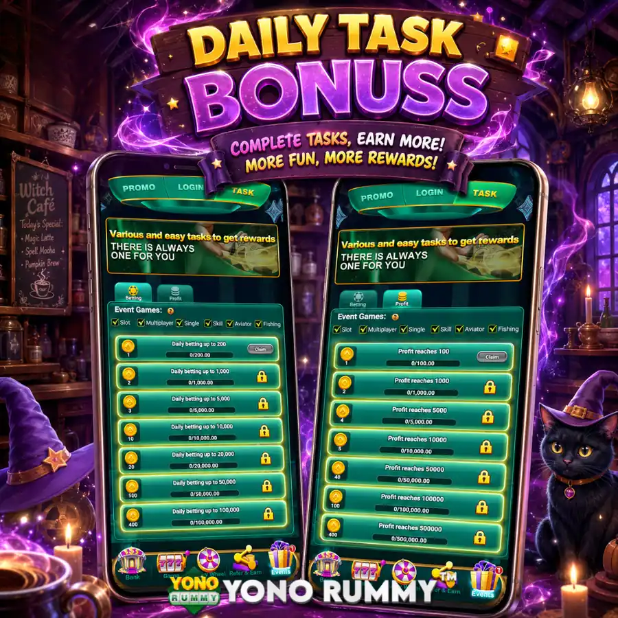 YONORUMMY Daily Task Bonus promotional artwork