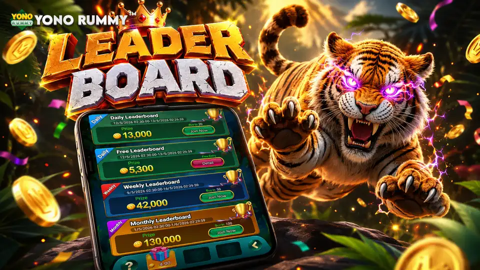 Yono Rummy Leaderboard feature guide